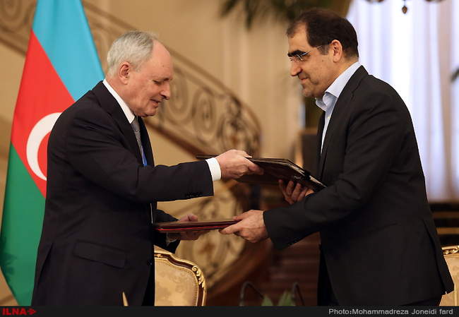 دیدار حسن روحانی با الهام علی اف رئیس جمهور آذربایجان