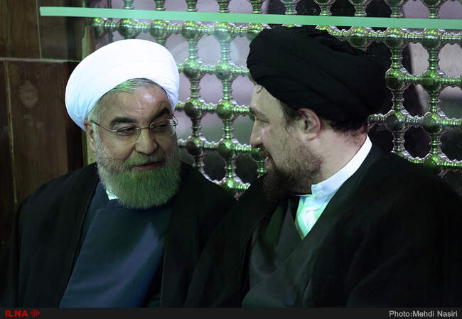 تجدید میثاق رئیس جمهور و اعضای دولت با آرمان‌های امام راحل (ره)