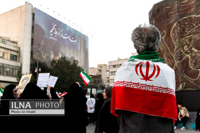 تجمع مردمی حمایت از عملیات «بشارت فتح»- تهران