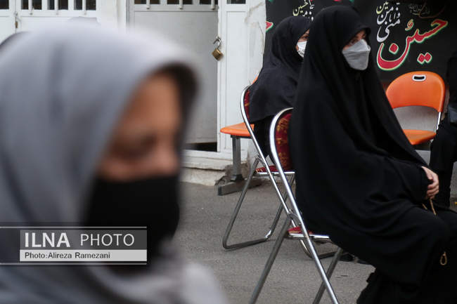 مراسم شب هفتم عزاداری حضرت ابا عبدالله الحسین (ع) در خانه کارگر 