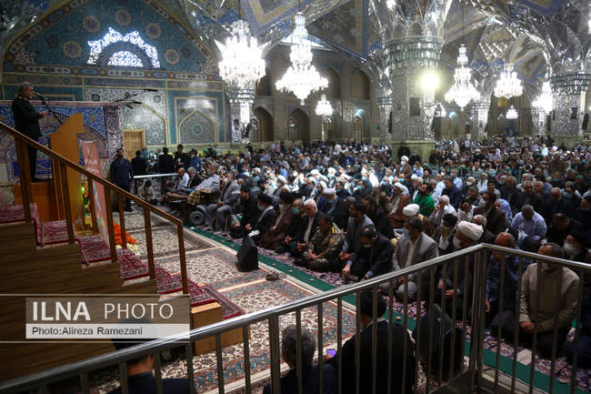 مراسم بزرگداشت روز جهانی قدس در آستان قدس رضوی