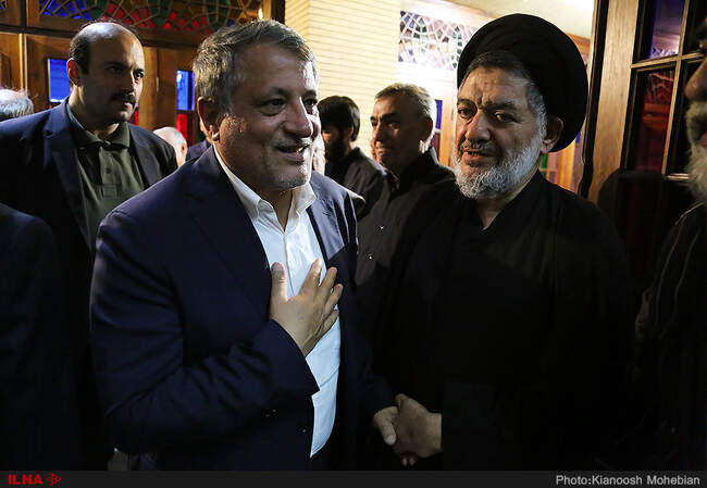 گزارش تصویری حضور شخصیت‌های سیاسی در مراسم ترحیم مادر حجت‌الاسلام محتشمی‌پور