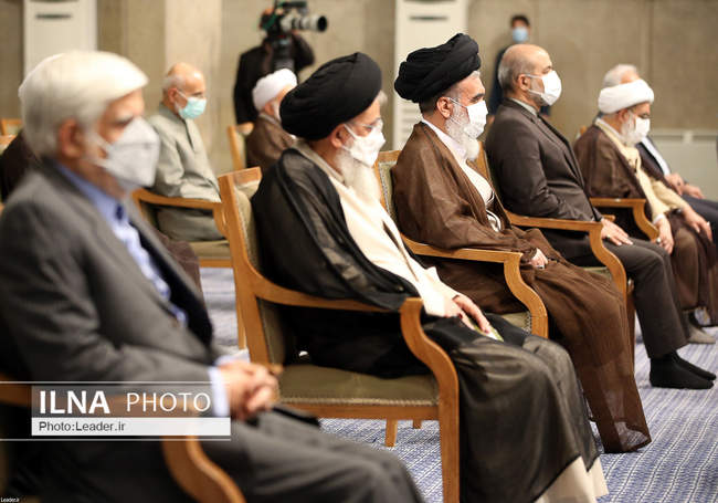 دیدار رئیس‌ و اعضای مجمع تشخیص مصلحت نظام با رهبر انقلاب