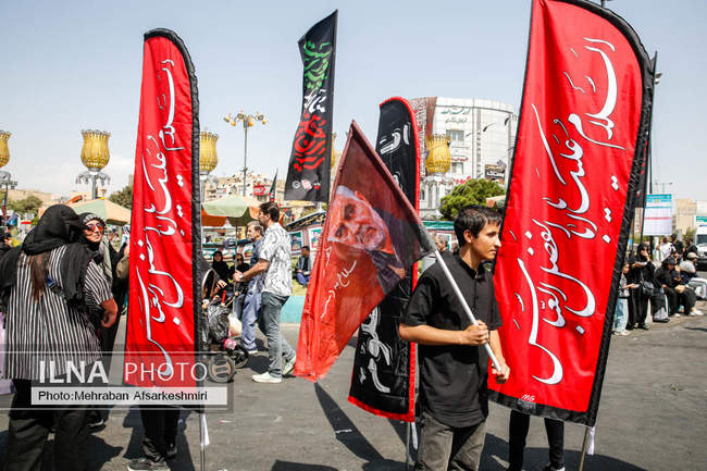مراسم پیاده‌روی جاماندگان اربعین حسینی در تهران/ 2