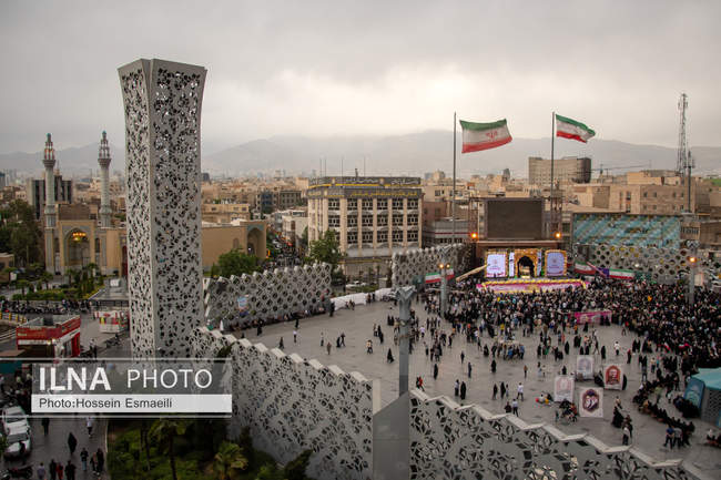  برگزاری جشن ازدواج ۱۰۰۰زوج جان فدا در تهران 