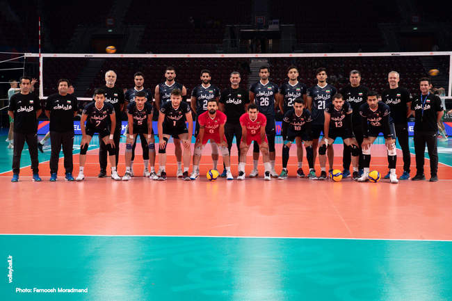 گزارش تصویری دیدار دو تیم ملی والیبال ایران و بلغارستان
