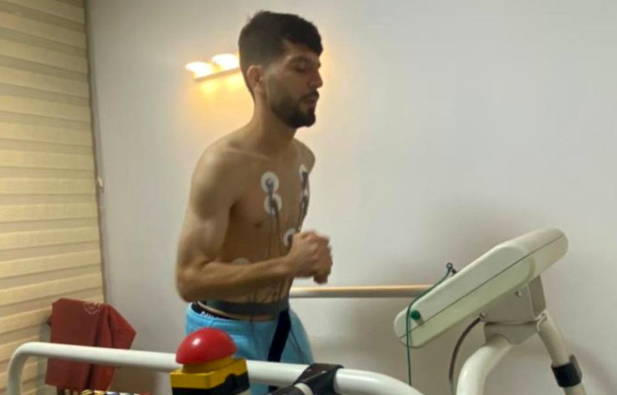 ماشاریپوف در تست پزشکی استقلال حاضر شد