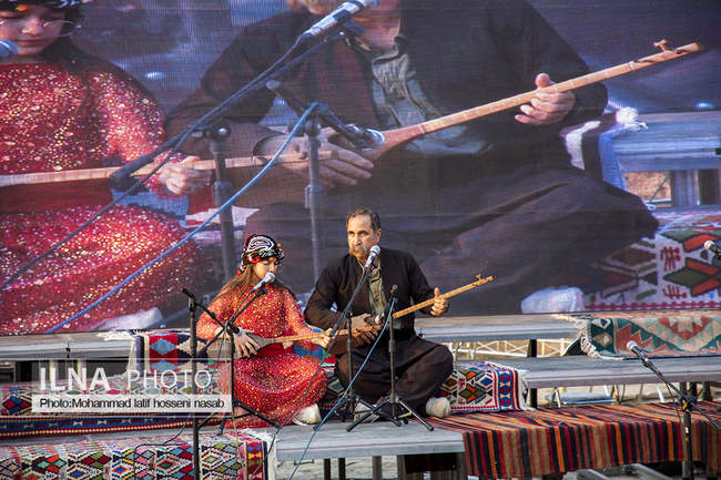 جشن مهرگان در غار کرفتو دیواندره 