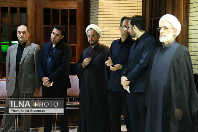 مراسم ترحیم همسر حجت‌الاسلام منتجب‌نیا 