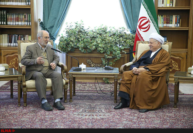  دیدار جمعی از سرداران بازنشسته سپاه پاسداران با آیت‌الله هاشمی رفسنجانی