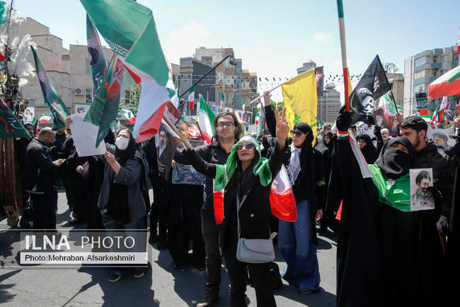 مراسم اربعین رهبر شهید انقلاب در تهران / 1