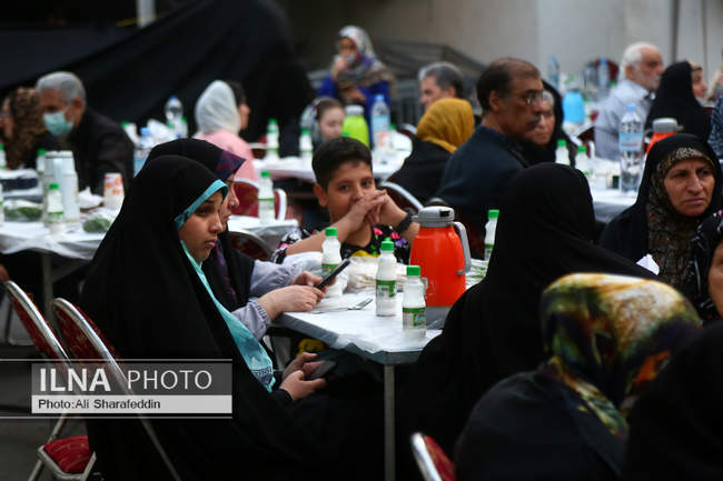 مراسم ضیافت افطار خانه کارگر