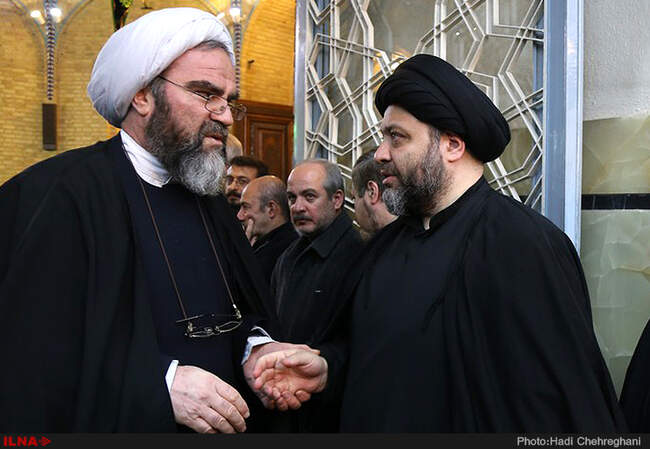 مراسم  هفتمین روز درگذشت مرحوم آیت الله العظمی سید عبدالکریم موسوی اردبیلی