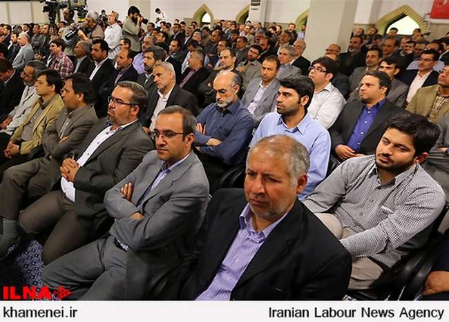 دیدار محققان جهاد دانشگاهی با رهبر معظم انقلاب اسلامی