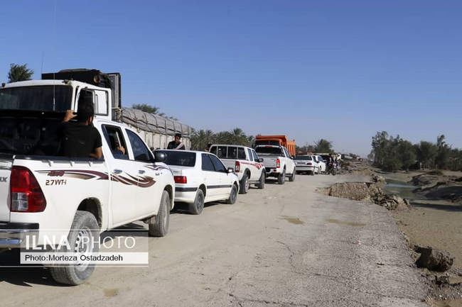 سیل در شرق شهرستان جاسک