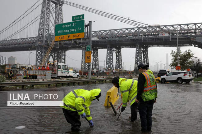 سیل در نیویورک