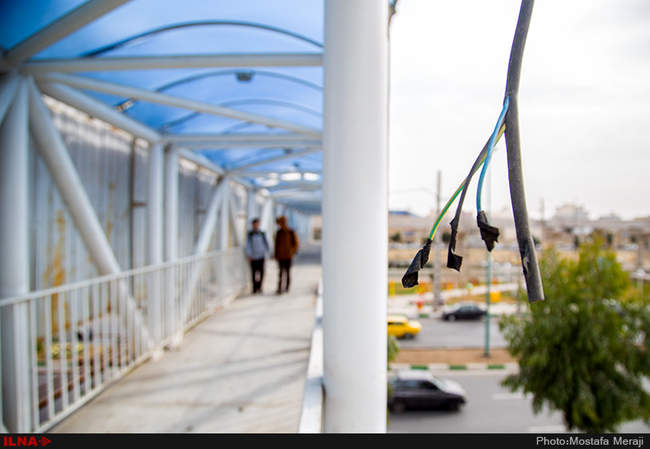 پل‌هایی بدون عابر پیاده در قم