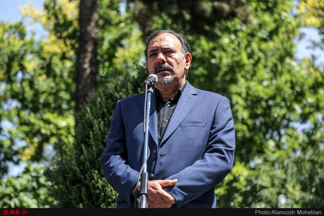 مراسم تشییع پیکر پرویز بهرام