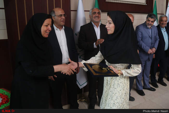 مراسم تقدیر از مدال‌آوران مسابقات جهانی ورزش کارگری لتونی 
