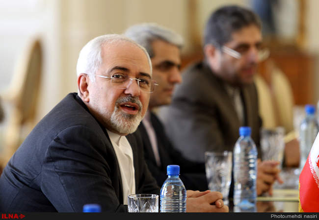 دیدار وزیر امور خارجه اندونزی با محمد جواد ظریف