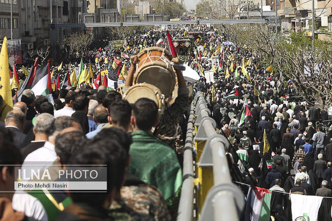  مراسم راهپیمایی روز قدس در تهران