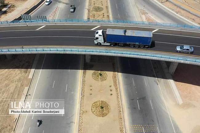 افتتاح پروژه بزرگ مجموعه پلهای شهید سلیمانی اصفهان توسط وزیر راه و ش