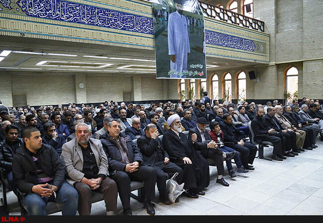 مراسم ختم مرحوم غضنفر رکن‌آبادی 