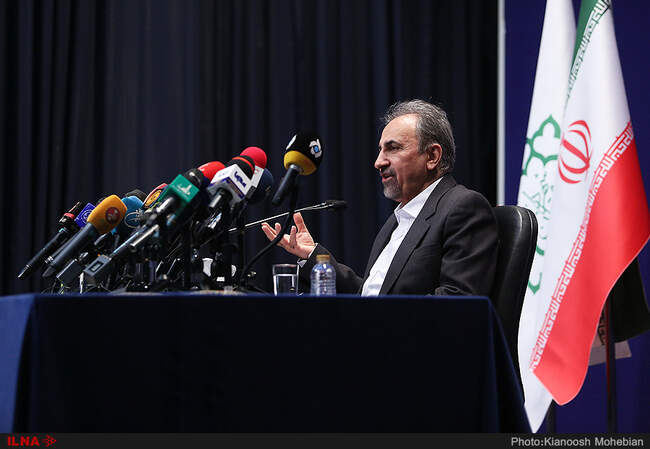 گزارش تصویری از نخستین نشست خبری شهردار تهران