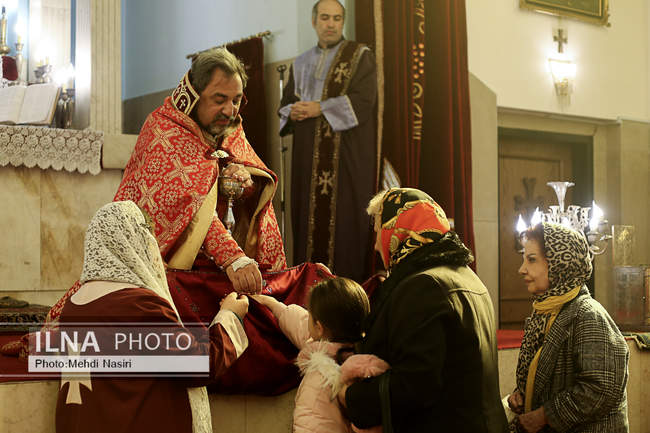 مراسم تولد و غسل تعمید عیسی مسیح (ع)