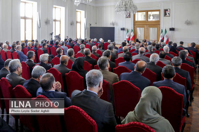 حضور رییس جمهور در جمع مدیران ارشد وزارت امور خارجه