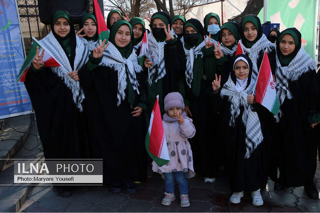 راهپیمایی بیست و دوم بهمن ۱۴۰۲ در تبریز