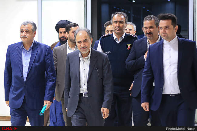 مراسم تجلیل از خانواده شهدای آتشنشان حادثه ساختمان پلاسکو
