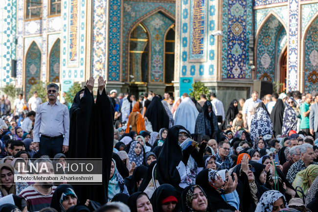 قرائت دعای «عرفه» - امام زاده صالح تهران