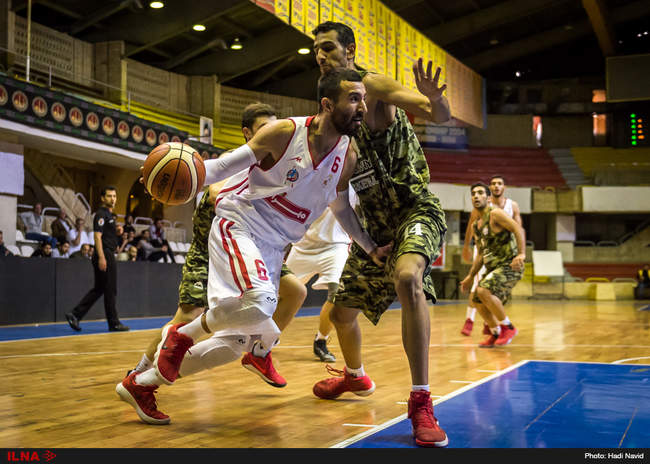 لیگ برتر بسکتبال ۹۶: مهرام - نیروی زمینی