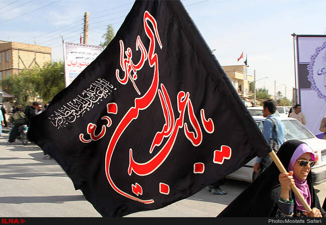 راهپیمایی زائران اربعین حسینی از خط مرزی مهران به سمت کربلا/3
