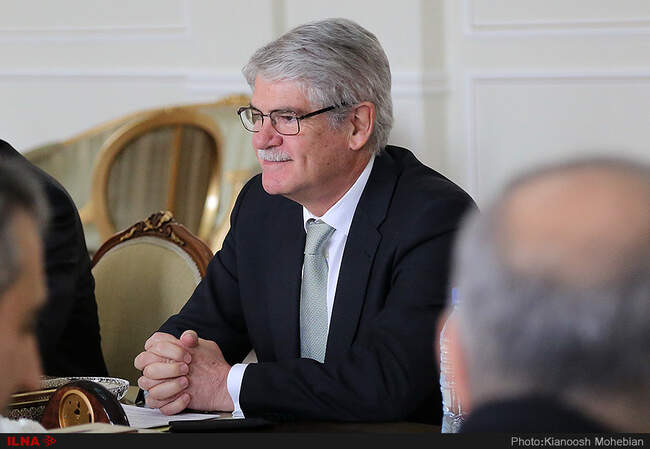 Meeting of Foreign Ministers of Iran and Spain