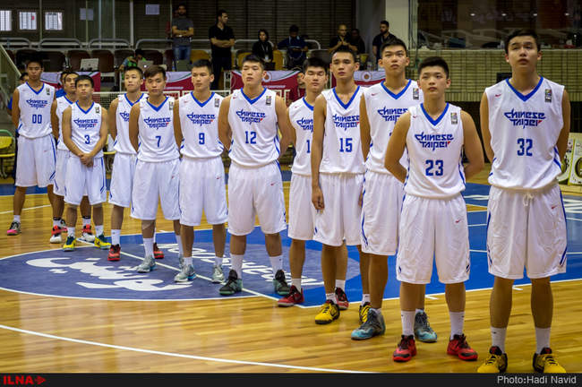 بیست و چهارمین دوره مسابقات بسکتبال قهرمانی جوانان آسیا: چین تایپه - 