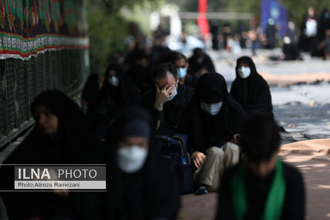 مراسم ظهر تاسوعا در دانشگاه تهران