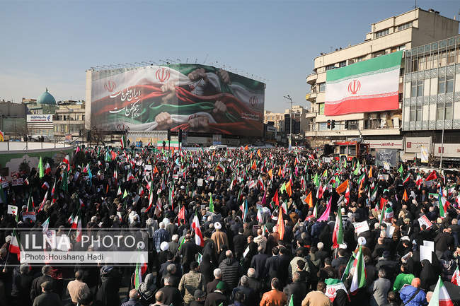 راهپیمایی محکومیت اقدامات تروریستی آمریکا و رژیم صهیونیستی علیه ملت