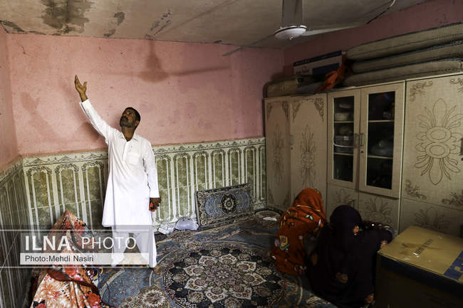 روستای پزم تیاب سیستان و بلوچستان بعد از سیل