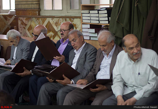  مراسم ختم خواهر اسدالله بادامچیان