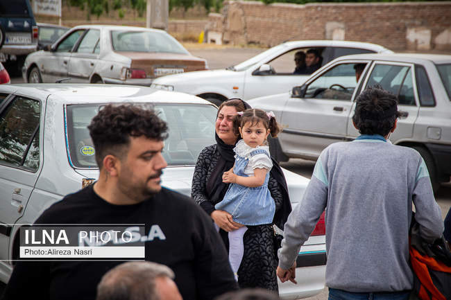 مراسم تشییع پیکر جانباختگان انفجار اسکله شهید رجایی بندرعباس