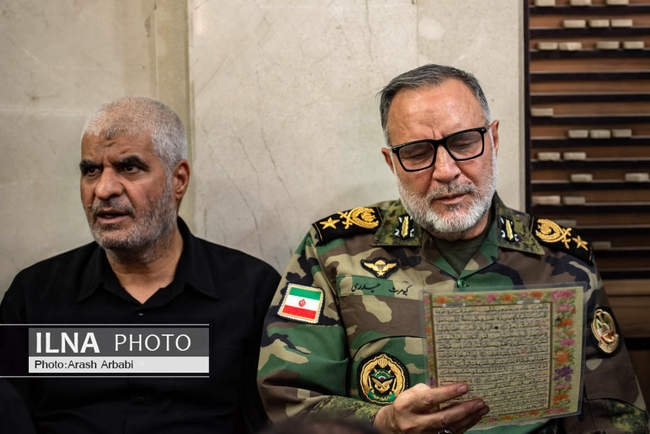 مراسم بزرگداشت شهادت سپهبد غلامعلی رشید