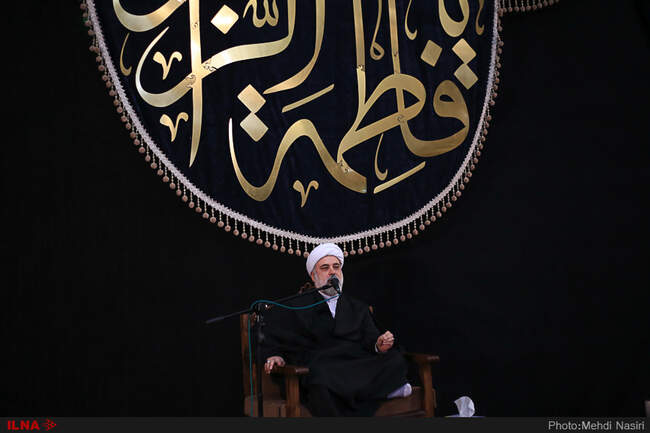 مراسم ختم فرزند احمد توکلی