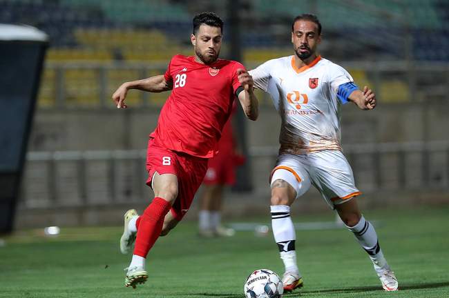گزارش تصویری بازی تدارکاتی پرسپولیس و مس رفسنجان