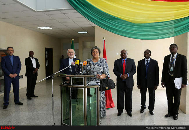 سفر محمدجواد ظریف وزیر امور خارجه کشورمان به غنا