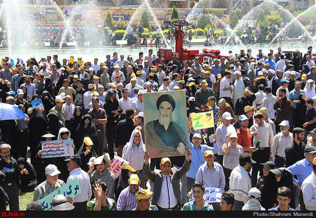 راهپیمایی روز جهانی قدس در اصفهان