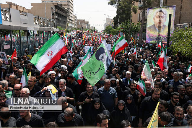  مراسم تشییع شهدای اقتدار - تهران / 4