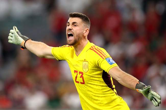 گزارش تصویری بازی اسپانیا و مراکش