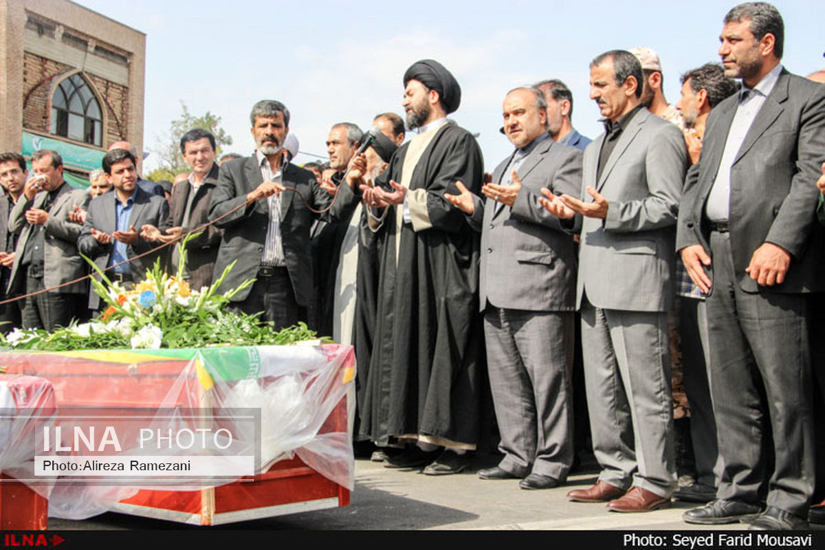 تشییع باشکوه پیکرهای جانباختگان فاجعه منا در اردبیل
